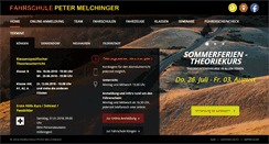 Desktop Screenshot of fahrschulen-melchinger.de